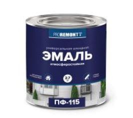 ЭМАЛЬ ПФ-115 ( 1,9кг - 2,7кг - 2,8кг )