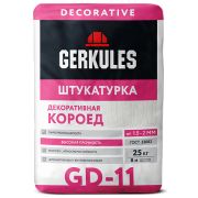 Штукатурка декоративная КОРОЕД Геркулес 25 кг GD-11/56/ зерно 1,5-2мм