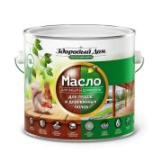 Масло Здоровый дом 1,8л /6/Слоновая кость д/террас и дерев.полов (ЛАКРА) (под заказ)