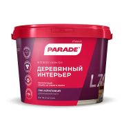 Лак акриловый PARADE L70 П/МАТОВЫЙ 9л Деревянный интерьер
