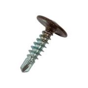 Саморез ПШ 4,2х16 RAL 8017 (шок-корич.) сверло