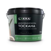 Декоративная штукатурка с эффектом прованс ЛАКРА ДЕКОР Тоскана 4кг