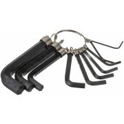 Ключи имбусовые НЕХ короткие, сатин 10мм (НЗ)