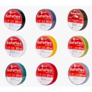 Изолента ПВХ 19мм (рул.20м) черн. SafeFlex EKF