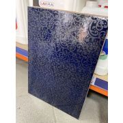 Плитка д/стен 280х400 «Колибри» синяя Люкс