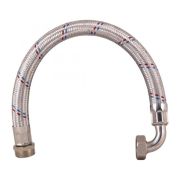 Шланг армированный 28см 1*х1/2 AISI 201 SG-028A (Zegor)