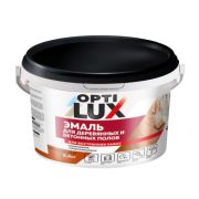 Эмаль акриловая для деревянных и бетонных полов Золотисто-коричневая 2,4кг ОПТИЛЮКС (Ведро) /4/ (под заказ)