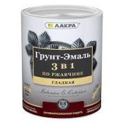 Грунт-эмаль 3 в 1 Зеленый мох RAL 6005 1.7кг Лакра