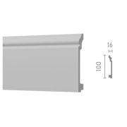 R1-10016/Плинтус ударопрочный Rline (100*16*2000мм)16,шт.