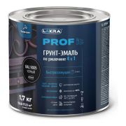 Грунт-эмаль 4 в 1 Лакра PROF IT Черный 0,8 кг RAL 9005