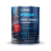 Грунт-эмаль 4 в 1 Лакра PROF IT База А 1,7 кг RAL 9003