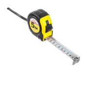 Рулетка Т2 5мх25мм обрезиненный корпус из ABS-пластика, 3-хсл. покр. ленты (Ремоколор)