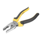 Плоскогубцы комбинированные NORMAL, 160 мм, HCS, двухкомпонентные рукоятки (РемоКолор)