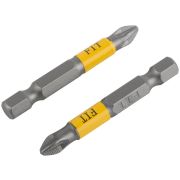 Биты кованые, сталь S2, односторонние  50 мм PZ2 (FIT) (10шт/уп)