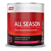 Краска фасадная PARADE F51 ALL SEASON база А 0,9л Россия