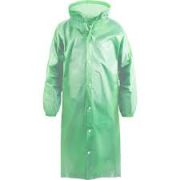 Дождевик-плащ на кнопках ПЭ зеленый