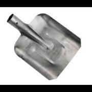 Лопата совковая, 240х345х1,5 мм с ребрами жесткости,рельс.сталь б/ч, тулейка d 40