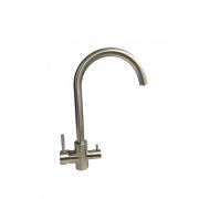 SAP18-C090 (zegor), см-ль для кух. мойки с фильтр. д/пит.воды, ø35, гайка-втулка