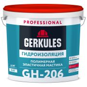 Гидроизоляция эластичная Геркулес GH-206 PRO 5кг (Ведро)