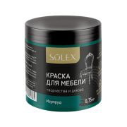 КРАСКА для мебели SOLEX цв. Изумруд 0,75кг банка ПЭТ (уп 6)