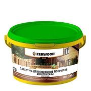 Защитно-декоративное покрытие аквалазурь палисандр 2,5 кг ведро ZERWOOD ZDP /4/