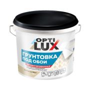 Грунтовка цвет БЕЛЫЙ под обои 2,5 кг ведро ОПТИЛЮКС