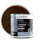 ЭМАЛЬ с МОЛОТКОВЫМ Эффектом ЛАКРА Коричневый 0,8кг