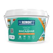 Краска фасадная PROREMONT Белый 3кг