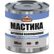 МАСТИКА Битумная изол. 1,8 кг ОПТИЛЮКС  банка /6/