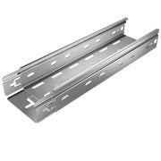 Лоток перфорированный металлический 50*300*3000-0,8мм