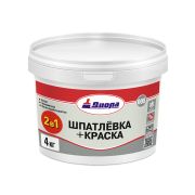 Шп.«Диола-008» 4 кг Шпаклевка +краска унив. состав 2 в 1 /6/