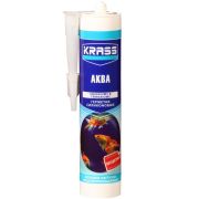Герметик KRASS силиконовый д/аквариумов Б/ЦВЕТНЫЙ 300мл /12/