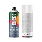 Аэрозольная эмаль DECORIX  A24, Белый матовый 210 мл/12/НЗ