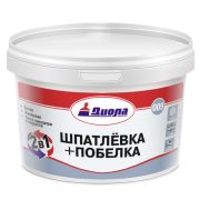 Шп.«Диола-009» 2 кг Шпатлевка +побелка унив. состав 2 в 1 /6/