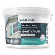 Штукатурка фактурная декор. Лакра с эфф. «шубы» Белый 15кг