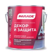Эмаль алкидная PARADE А2 Декор & Защита база А п/мат. 2,5л