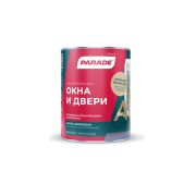 Эмаль акриловая PARADE А6 Окна & Двери полуглянц. 0,9л