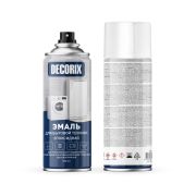 Аэрозольная эмаль для бытовой техники эпоксидная DECORIX, 520 мл, белый