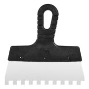 Шпатель малярный  зубчатый 200 мм, зуб 10х10 (ЛАКРА)