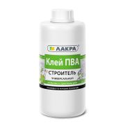 Клей ПВА универсальный СТРОИТЕЛЬ 4кг (ЛАКРА) /4/